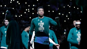 MILWAUKEE, WI - APRIL 22: Giannis Antetokounmpo