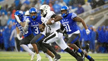 Micale Cunningham #3 of the Louisville Cardinals (Photo by Andy Lyons/Getty Images)