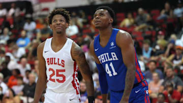 Dalen Terry, Chicago Bulls, 2023 NBA Summer League (Credit: Stephen R. Sylvanie-USA TODAY Sports)