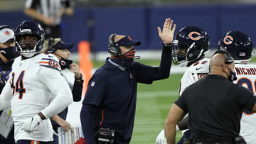 Chicago Bears head coach Matt Nagy (Photo by Kevork Djansezian/Getty Images)