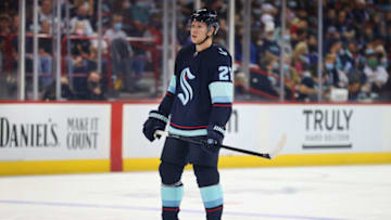 Dennis Cholowski, Washington Capitals (Photo by Abbie Parr/Getty Images)