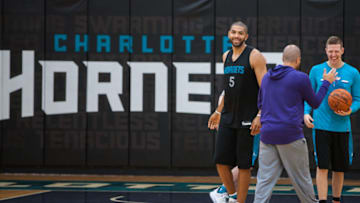 Charlotte Hornets Nicolas Batum. (Photo credit should read LOGAN CYRUS/AFP via Getty Images)
