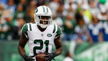 Cornerback Morris Claiborne #21 of the New York Jets (Photo by Mike Stobe/Getty Images)