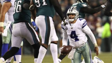 Dak Prescott, Dallas Cowboys, Philadelphia Eagles. (Photo by Patrick Smith/Getty Images)
