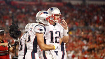 TAMPA, FL - OCTOBER 5: Wide receiver Chris Hogan (Photo by Brian Blanco/Getty Images)