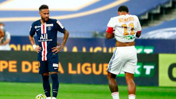 Paris Saint-Germain's Brazilian forward Neymar(Photo by GEOFFROY VAN DER HASSELT/AFP via Getty Images)