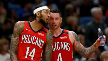 Duke basketball stars Brandon Ingram and JJ Redick (Photo by Sean Gardner/Getty Images)