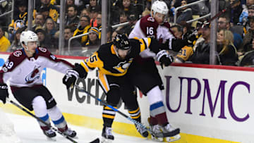 PITTSBURGH, PA - DECEMBER 11: Riley Sheahan