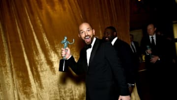 LOS ANGELES, CA - JANUARY 21: Actor Paul Scheer, co-winner of the Outstanding Performance by an Ensemble in a Comedy Series award for 'Veep,' attends the 24th Annual Screen Actors Guild Awards at The Shrine Auditorium on January 21, 2018 in Los Angeles, California. 27522_011 (Photo by Emma McIntyre/Getty Images for Turner)