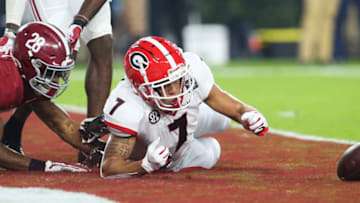 Georgia wide receiver Jermaine Burton - Mandatory Credit: Gary Cosby Jr/The Tuscaloosa News via USA TODAY Sports