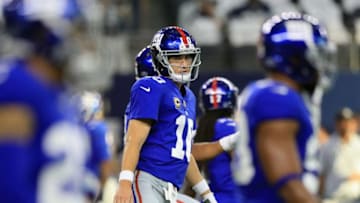 ARLINGTON, TX - SEPTEMBER 10: Eli Manning