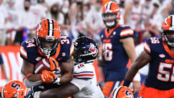 Syracuse football, Sean Tucker (Mandatory Credit: Mark Konezny-USA TODAY Sports)
