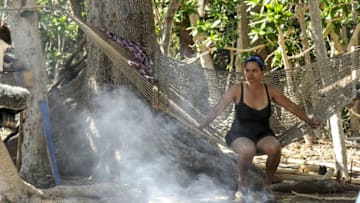 MANA ISLAND - JUNE 16: 'Vote Early, Vote Often' - Sandra Diaz-Twine on the sixth episode of SURVIVOR: Game Changers, airing Wednesday, April 5 (8:00-9:00 PM, ET/PT) on the CBS Television Network. (Photo by Jeffrey Neira/CBS via Getty Images)