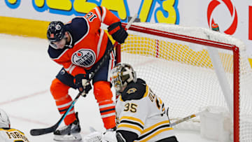 Edmonton Oilers forward Zach Hyman #18 Mandatory Credit: Perry Nelson-USA TODAY Sports