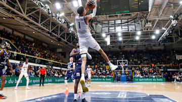 Victor Wembanyama #1 of Boulogne-Levallois Metropolitans 92 (Photo by Catherine Steenkeste/Getty Images)