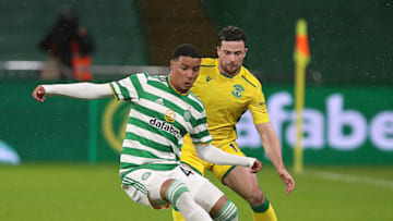New West Ham signee Armstrong Okoflex at Celtic. (Photo by Ian MacNicol/Getty Images)