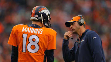 Denver Broncos offensive coordinator Adam Gase (Photo by Justin Edmonds/Getty Images)