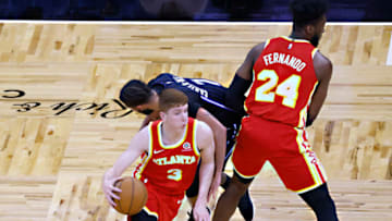 Atlanta Hawks. Mandatory Credit: Reinhold Matay-USA TODAY Sports