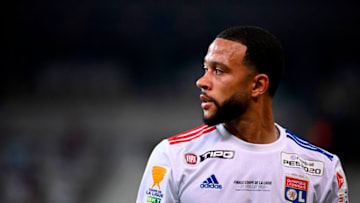 Memphis Depay (Photo by FRANCK FIFE / AFP) (Photo by FRANCK FIFE/AFP via Getty Images)