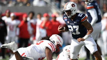 Former Alabama quarterback Greg McElroy predicted what the Auburn football offense will look like under Philip Montgomery and with Payton Thorne in 2023 Mandatory Credit: The Montgomery Advertiser