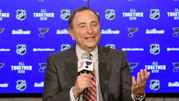 NHL commissionerGary Bettman St. Louis Blues Mandatory Credit: Jeff Curry-USA TODAY Sports