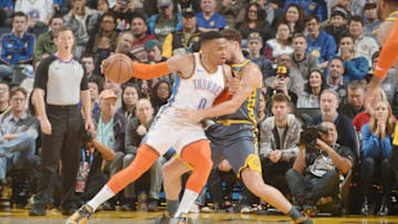 Russell Westbrook, OKC Thunder (Photo by Noah Graham/NBAE via Getty Images)
