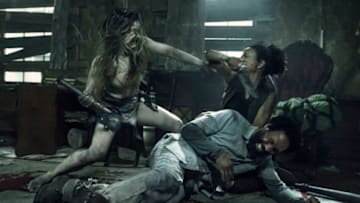 Lauren Ridloff as Connie, Kevin Carroll as Virgil - The Walking Dead _ Season 11, Episode 6 - Photo Credit: Josh Stringer/AMC