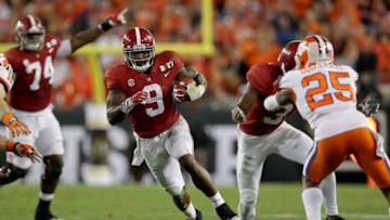 TAMPA, FL - JANUARY 09: Running back Bo Scarbrough
