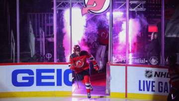 New Jersey Devils center Jack Hughes (86): (Ed Mulholland-USA TODAY Sports)