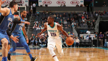 CHARLOTTE, NC - OCTOBER 29: Kemba Walker