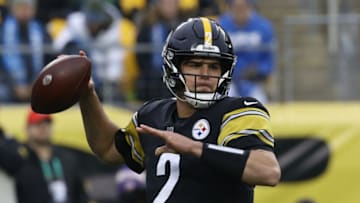 Pittsburgh Steelers QB Mason Rudolph. Mandatory Credit: Charles LeClaire-USA TODAY Sports