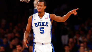 Former Duke basketball star Rodney Hood plays in Madison Square Garden