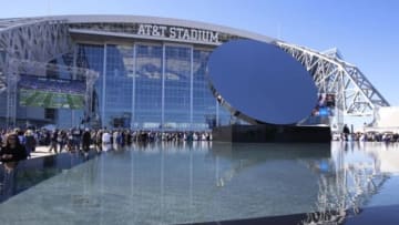 Nov 27, 2014; Arlington, TX, USA; A general view of the Sky Mirror in front of AT&T Stadium before the game between the Philadelphia Eagles and the Dallas Cowboys. Mandatory Credit: Tim Heitman-USA TODAY Sports