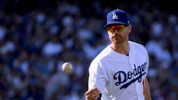 LOS ANGELES, CA - MARCH 29: Logan Forsythe (Photo by Harry How/Getty Images)