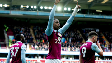 BIRMINGHAM, ENGLAND - APRIL 01: Jonathan Kodjia of Aston Villa celebrates his first goal during the Sky Bet Championship match between Aston Villa and Norwich City at Villa Park on April 01, 2017 in Birmingham, England. (Photo by Neville Williams/Aston Villa FC via Getty Images)