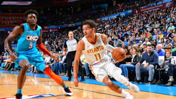Trae Young #11 of the Atlanta Hawks (Photo by Scott Cunningham/NBAE via Getty Images)