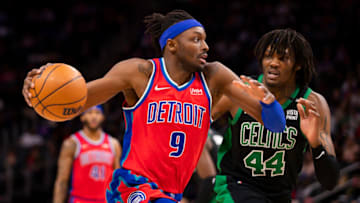Detroit Pistons forward Jerami Grant Credit: Raj Mehta-USA TODAY Sports