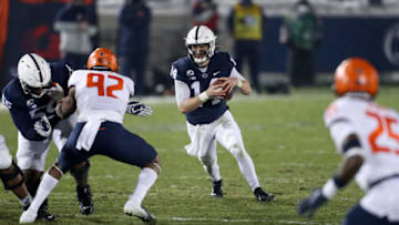 Penn State Nittany Lions quarterback Sean Clifford (Mandatory Credit: Matthew OHaren-USA TODAY Sports)