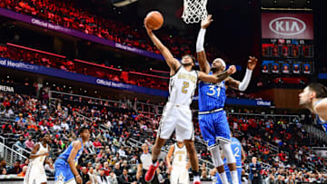 Tyler Dorsey #2 of the Atlanta Hawks (Photo by Scott Cunningham/NBAE via Getty Images)