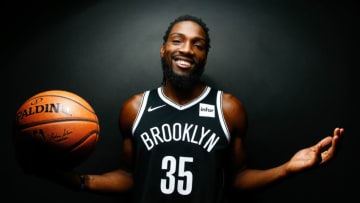 NBA Brooklyn Nets Kenneth Faried (Photo by Mike Stobe/Getty Images)