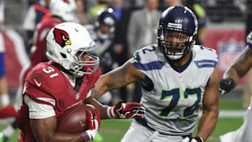 GLENDALE, AZ - JANUARY 03: Running back David Johnson