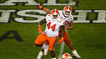 Nyles Pinckney #44 of the Clemson Tigers (Photo by Lachlan Cunningham/Getty Images)