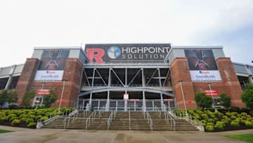 PISCATAWAY, NJ - SEPTEMBER 06: A general view of High Point Solutions Stadium before a game between the Rutgers Scarlet Knights and the Howard Bisons on September 6, 2014 in Piscataway, New Jersey. (Photo by Alex Goodlett/Getty Images)