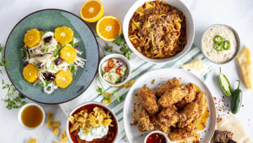 A sampling of dishes from Rachel Ray's Uber Eats virtual restaurant, photo provided by Uber Eats
