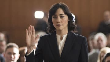 Sandrine Holt as Simone Martin in HOMELAND (Season 7, Episode 12, "Paean to the People"). - Photo: Antony Platt/SHOWTIME - Photo ID: HOMELAND_712_87.R.jpg