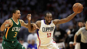 LOS ANGELES, CA - APRIL 25: Luc Mbah a Moute