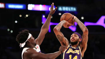 Brandon Ingram Los Angeles Lakers (Photo by Yong Teck Lim/Getty Images)