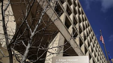 WASHINGTON, DC - FEBRUARY 02: The FBI headquarters is seen on February 2, 2018 in Washington, DC. NCAA basketball (Photo by Mark Wilson/Getty Images)
