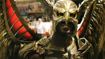 ALDIS HODGE as Hawkman in New Line Cinema’s action adventure “BLACK ADAM,” a Warner Bros. Pictures release. © 2022 Warner Bros. Entertainment Inc. All Rights Reserved.