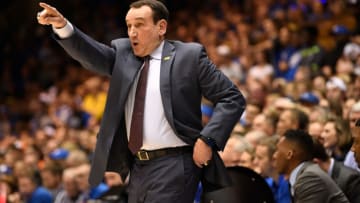 Duke basketball head coach Mike Krzyzewski (Photo by Grant Halverson/Getty Images)